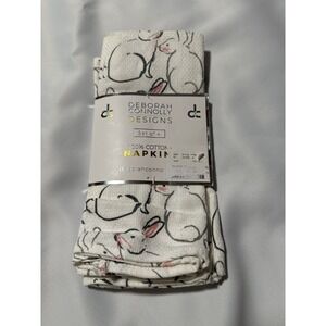 Deborah‎ Connolly Cotton Napkins Set Of 4 Bunnies Easter Spring